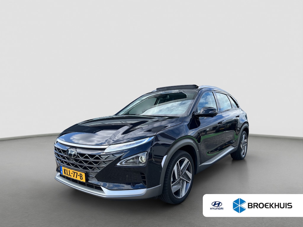 Hyundai Nexo FCEV 163pk Plus Pack | Rondomzicht camera | Schuifdak | Adaptive cruise controle | Stoelgeheugen | Dodehoekdetectie | Elektrische achterklep | Leder | Stoelventilatie | Stoelverwarming | Full LED