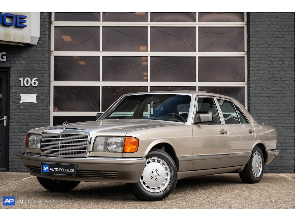 Mercedes-Benz S-klasse 260 SE LM, Schuifdak, Trekhaak, Vlourse bekleding, 124 KM ! Nieuwstaat !!!!!