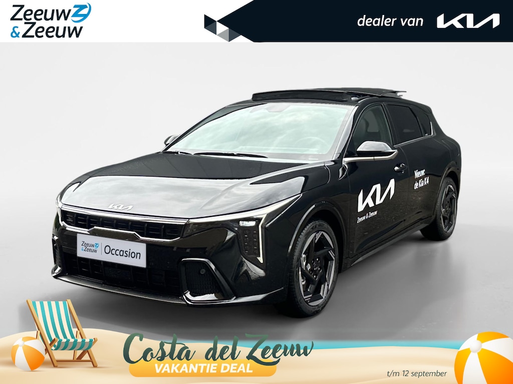 Kia K4 1.0 T-GDi MHEV GT-Line Launch Edition (pano) | Stoel/stuurverwarming | wireless carplay & Android Auto | Fabrieksgarantie t/m 6-2036 + 3x 1 jaar* | Metallic lak |
