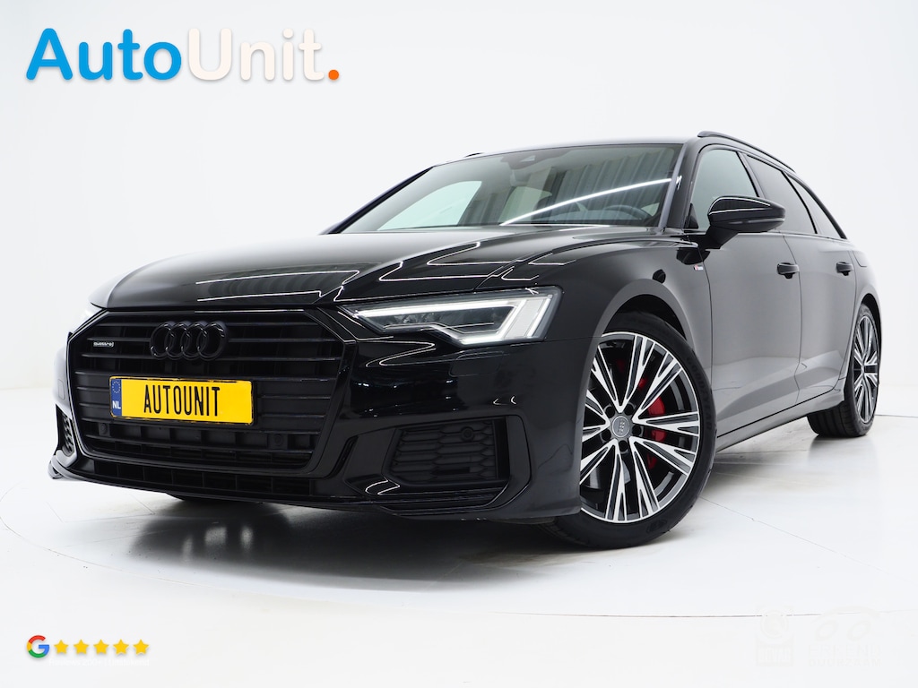 Audi A6 Avant 55 TFSI e quattro Competition | Leder/Alcantara | Memory | Cruise | PDC | Donkere Hemel | Sportstuur | Carplay