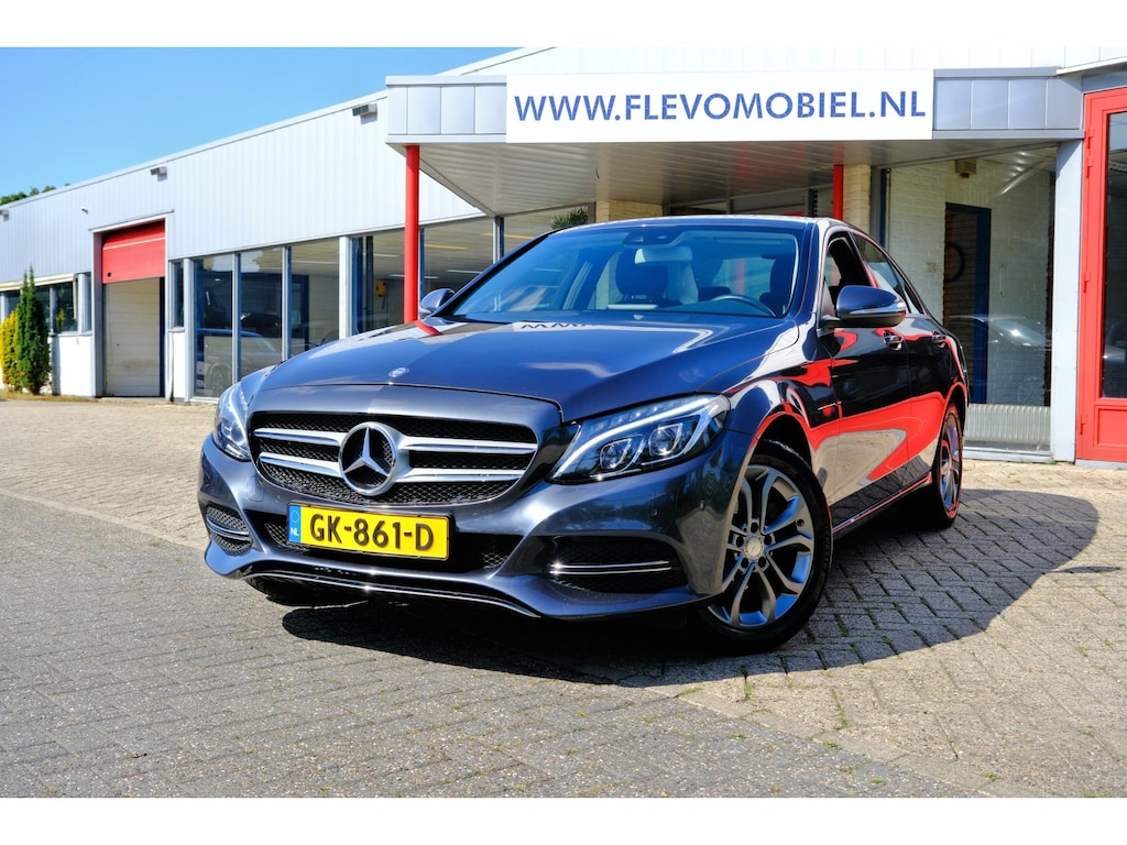 Mercedes-Benz C-klasse 180 Ambition Aut. Navi|LED koplamp|LMV|PDC|Wegklap. Trekhaak