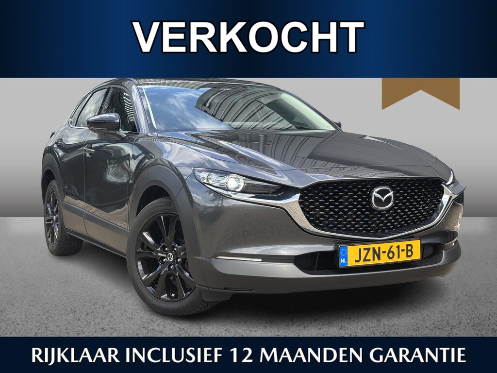 Mazda CX-30 Homura 2.5 automaat e-Sky-G 140pk /Dealeronderhouden/Navi/HUD/Keyless/CarPlay/18 inch LMV