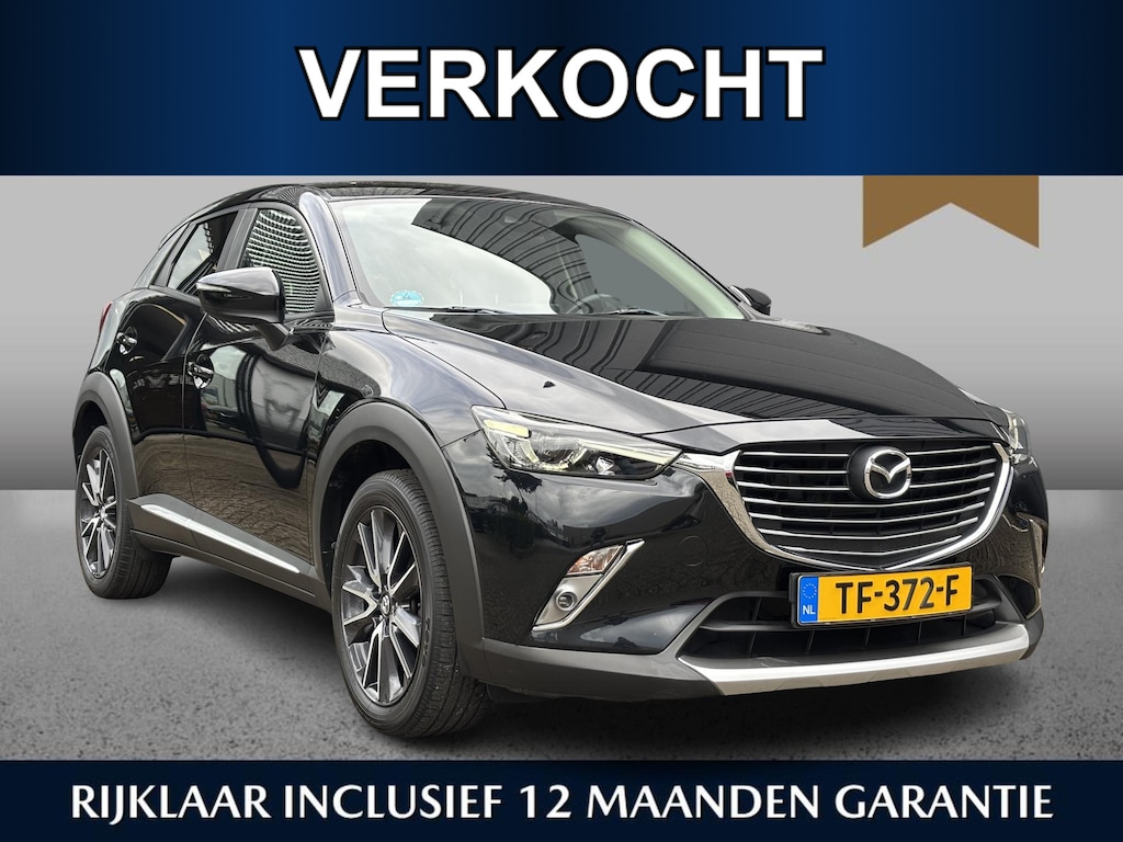 Mazda CX-3 2.0 SkyActiv-G 120 SkyLease GT /Automaat/Afneembare Trekhaak/CAM/18"LMV/Dealeronderhouden/