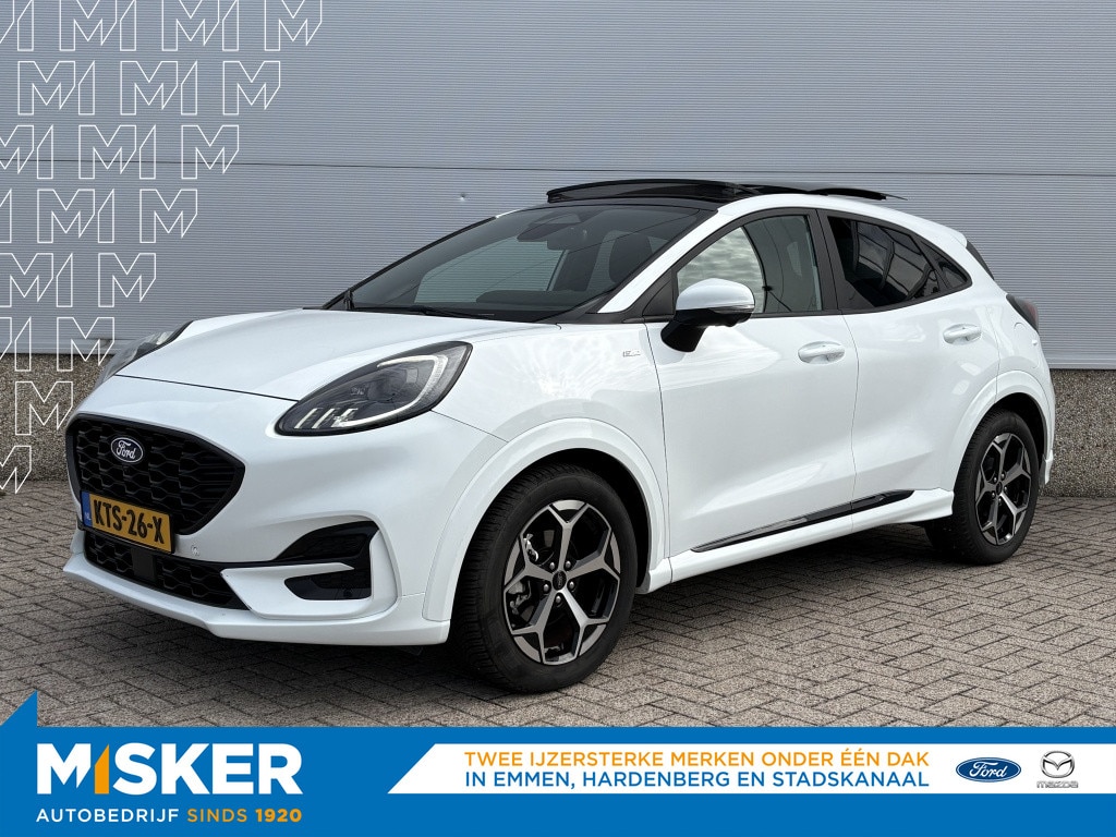 Ford Puma 1.0 EB Hyb. ST-Line AUTOMAAT! TREKHAAK! DRIVERPACK! COMFORTPACK! WINTERPACK!