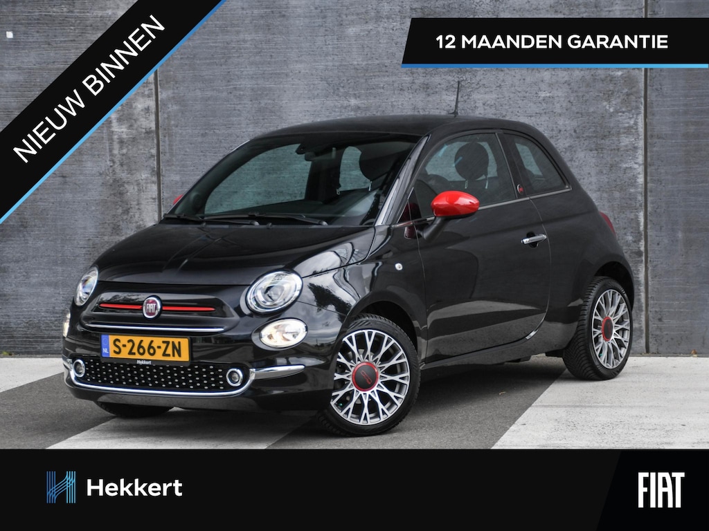 Fiat 500 RED 1.0 Hybrid 70pk CRUISE | 16''LM | USB | CLIMA | NAVI | DAB | 12MND GARANTIE