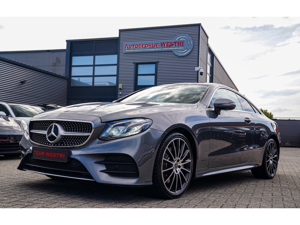Mercedes-Benz E-klasse Coupé 400 4MATIC Edition 1 | Schuif/kanteldak | 360 cam | Burmester Surround Sound | Luxe Leder | Sfeerverl