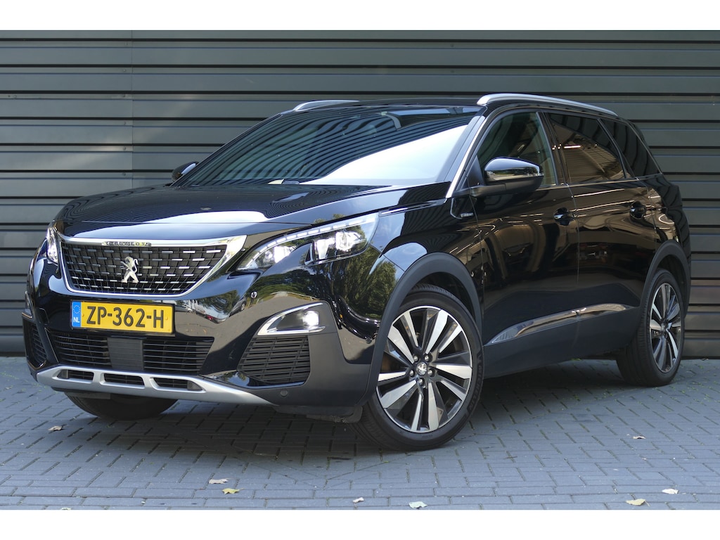 Peugeot 5008 1.2 PURETECH 130PK 7-ZITS GT-LINE / CAMERA / PANO.DAK / ELEKTR. ACHTERKLEP / KEYLESS / FULL-LED / 19"LMV / NAVI / CLIMA / PDC / BLUETOOTH / CRUISECONTROL / SCHITTERENDE STAAT !!