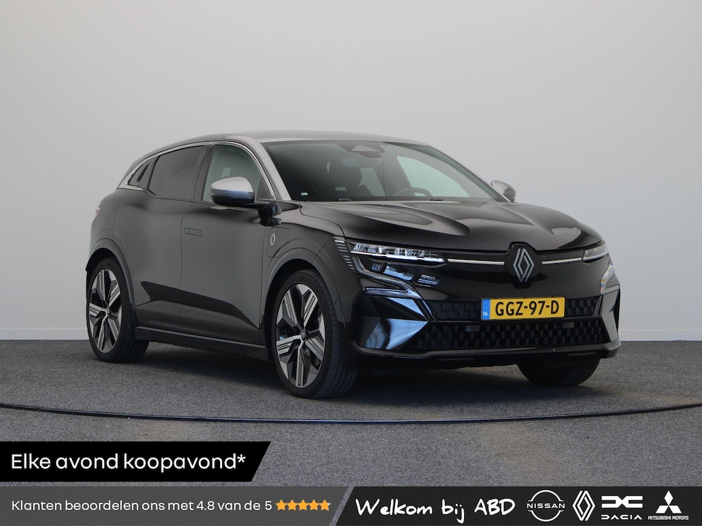 Renault Megane E-Tech EV60 Optimum Charge Iconic | Trekhaak | Stoel en stuurverwarming | Active driver assist | Dodehoek detectie |