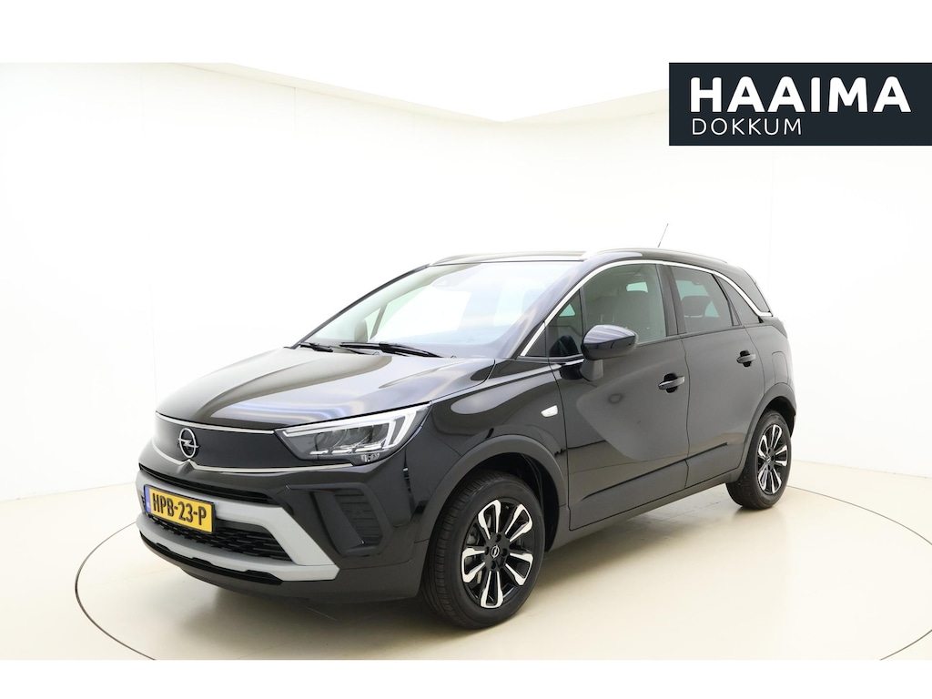 Opel Crossland 1.2 Turbo 110pk Level 4 | Panoramadak | Navigatie | Camera | Climate control | Parkeersensoren | Lichtmetalen velgen | Getint glas | DAB Radio | Cruise control | Bluetooth