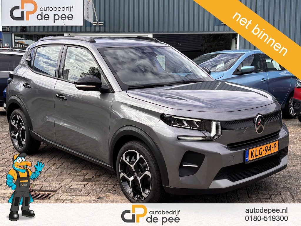 Citroën C3 1.2 Turbo 100pk Plus GARANTIE/INCL.BTW/DISTRIBUTIEKETTING/CARPLAY/CRUISE/AIRCO/LICHTMETAAL rijklaarprijs!