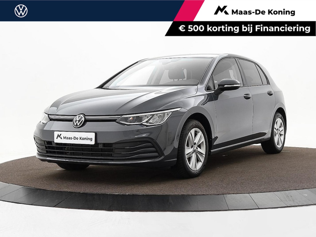 Volkswagen Golf 1.0 eTSI 110pk DSG Life · Camera · Apple/Android Car Play · Navigatie · Sfeerverlichting · 16'' Inch · Garantie t/m 04-02-2028 of 100.000km