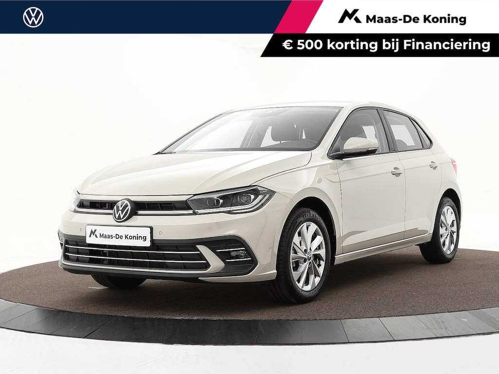 Volkswagen Polo 1.0 TSI 95pk DSG Style · Camera · Matrix LED · Stoelverwarming · P-Sensoren · ACC · Apple/Android Car Play · Garantie t/m 27-12-2026