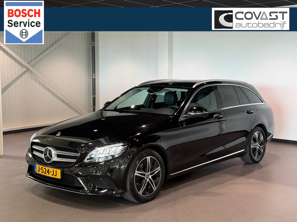 Mercedes-Benz C-klasse Estate 180 VirtualDash|Adapt.Cruise|El.Klep|Carplay|Trekhaak|LED|Leder
