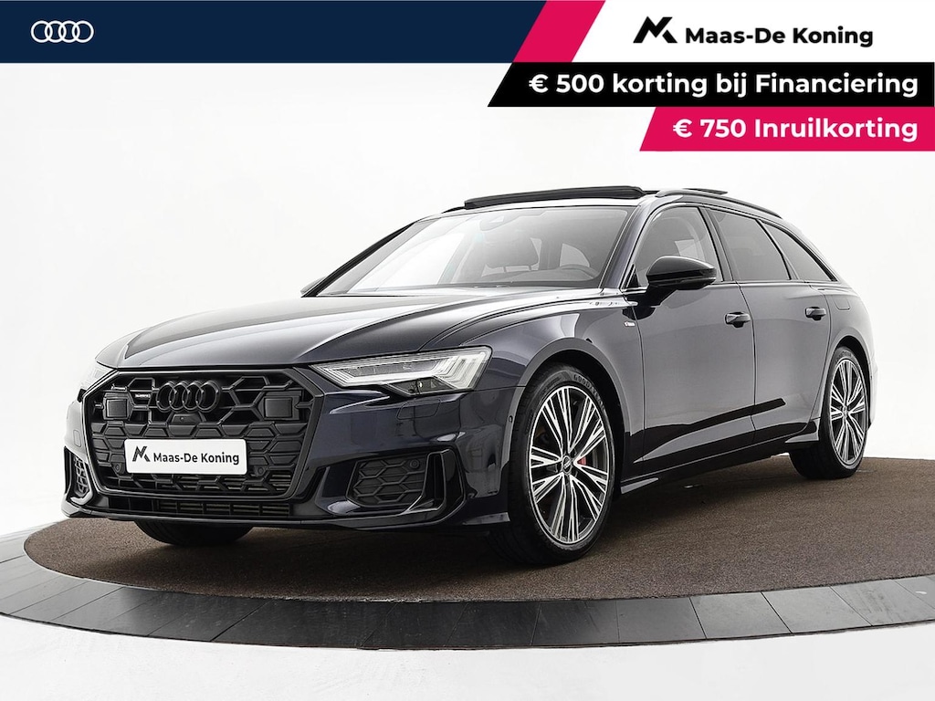 Audi A6 Avant 55 TFSIe 367pk S-tronic Quattro Pro Line S · SOH 100% · Panoramadak · Bang & Olufsen · 360 Camera · Wegklapbare Trekhaak · Apple/Android Car Play · Elek. Achterklep · 20'' Inch · EXTRA INRUILKORTING ·