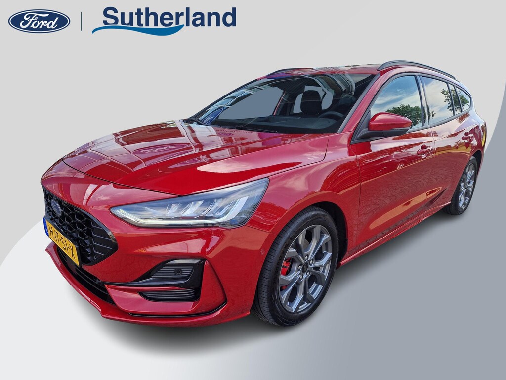 Ford Focus Wagon 1.0 EcoBoost Hybrid ST Line X Bellen voor bezichtiging | Fantastic Red | Winterpack | Driver Ass Pack | Camera | Origin NL Auto |