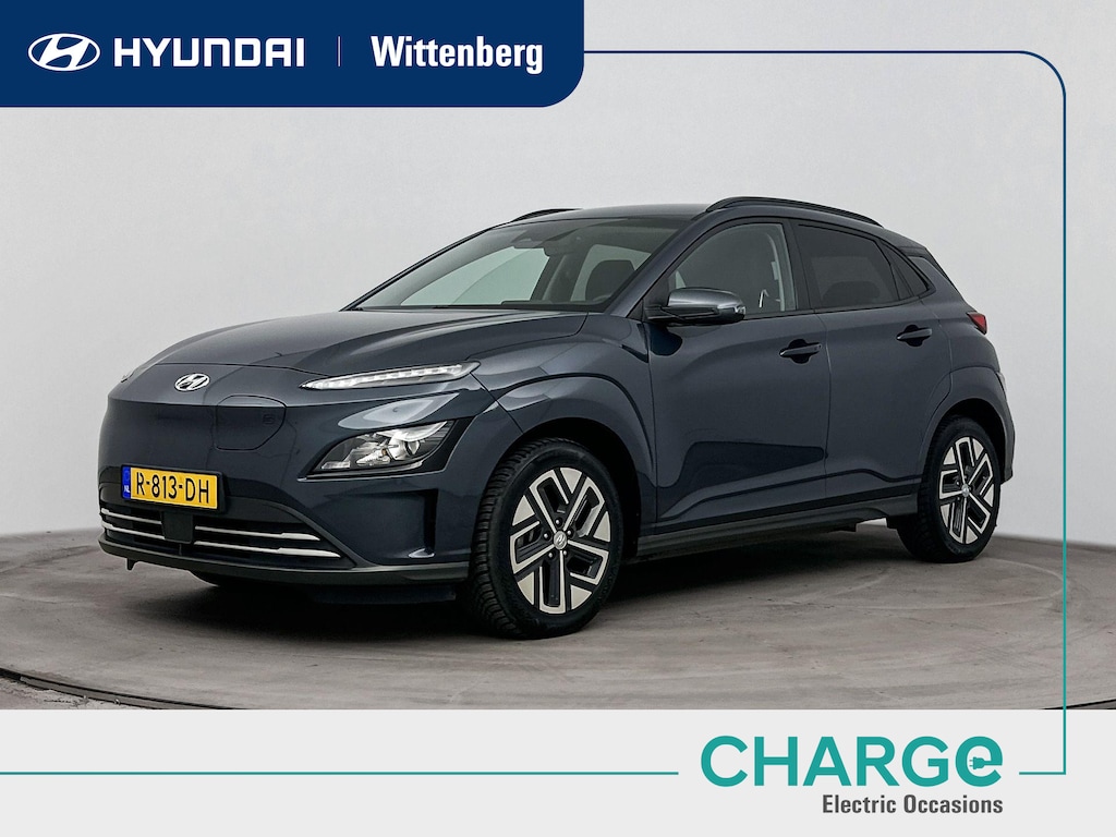 Hyundai Kona Electric EV Fashion 39 kWh | Warmtepomp | 3-fasen | Krell Audio | Head-up display | Dodehoek | Adaptive cruise |