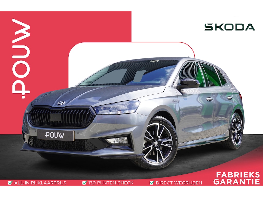 Skoda Fabia 1.0 TSI 115pk DSG Monte Carlo | Adaptive Cruise | Side Assist | Achteruitrijcamera | Stoelverwarming
