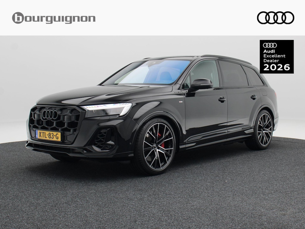 Audi Q7 60 TFSi e 490 Pk quattro S-Line Competition | 22 Inch | Laser LED | Vierwielbesturing | Panoramadak | B&O Audio | Trekhaak | 7.629 Km!!