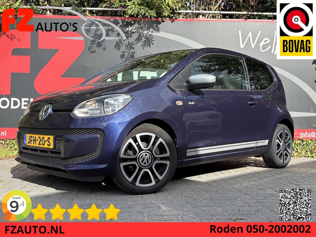 Volkswagen Up! 1.0 high up! BlueMotion - Navigatie - Airconditioning - Parkeersensoren A