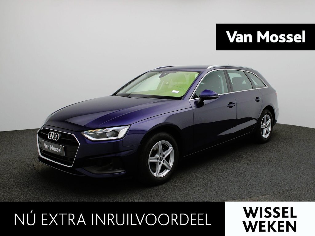 Audi A4 Avant 35 TFSI Pro Line | Automaat | Leder | LMV | Virtual cockpit | Stoel verwarming | Climate control | Navigatie | Parkeer sensoren | Elec. achterklep | Cruise control | DAB
