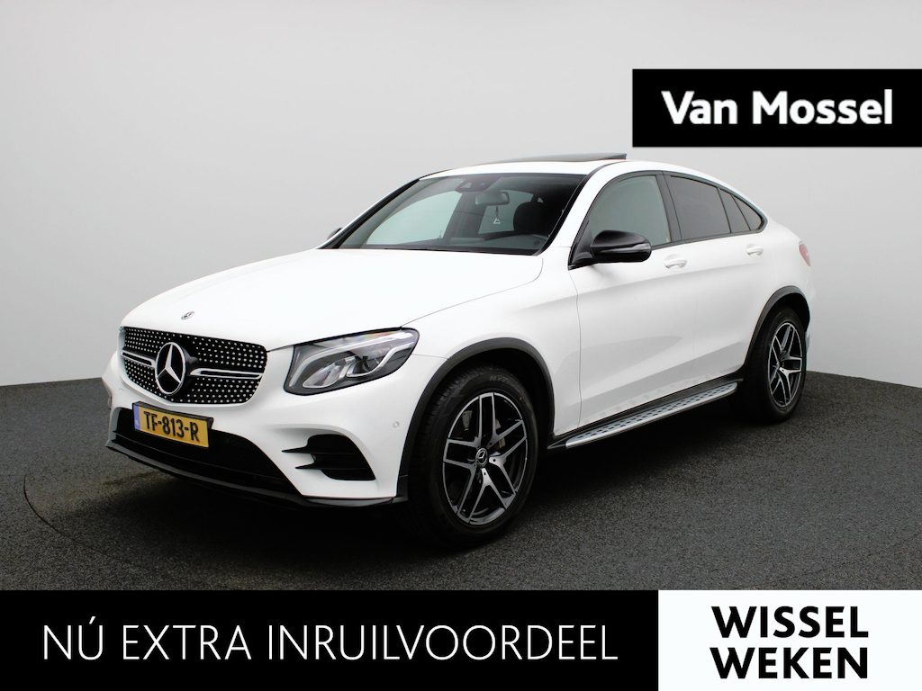 Mercedes-Benz GLC Coupe 250 4MATIC Premium Plus | Automaat | Panoramadak | Stoelverwarming | Achteruitrijcamera | Parkeersensoren | Trekhaak |