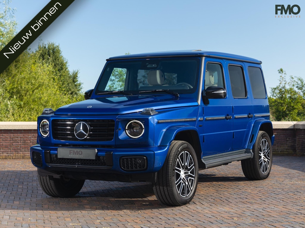 Mercedes-Benz G-klasse 580 met EQ-Technologie 116 kWh Night Package|AMG Line Exterior|schuifdak|Distronic Plus|360° camera