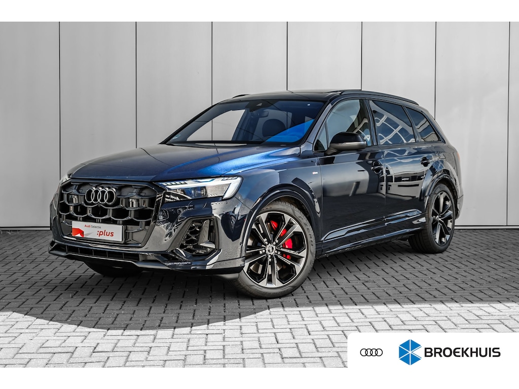 Audi Q7 55 TFSI e quattro Pro Line S 394 PK | Trekhaak | Panoramadak | Head-up | Laser LED Koplampen | Geheugen stoelen