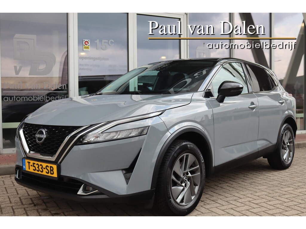 Nissan Qashqai 1.3 MHEV 158PK ACENTA Trekhaak | Camera | Stoel/stuur/voorruitverw. | Navi Carplay | Lane Assist | Adapt.Cruise | 17 Inch Lm |