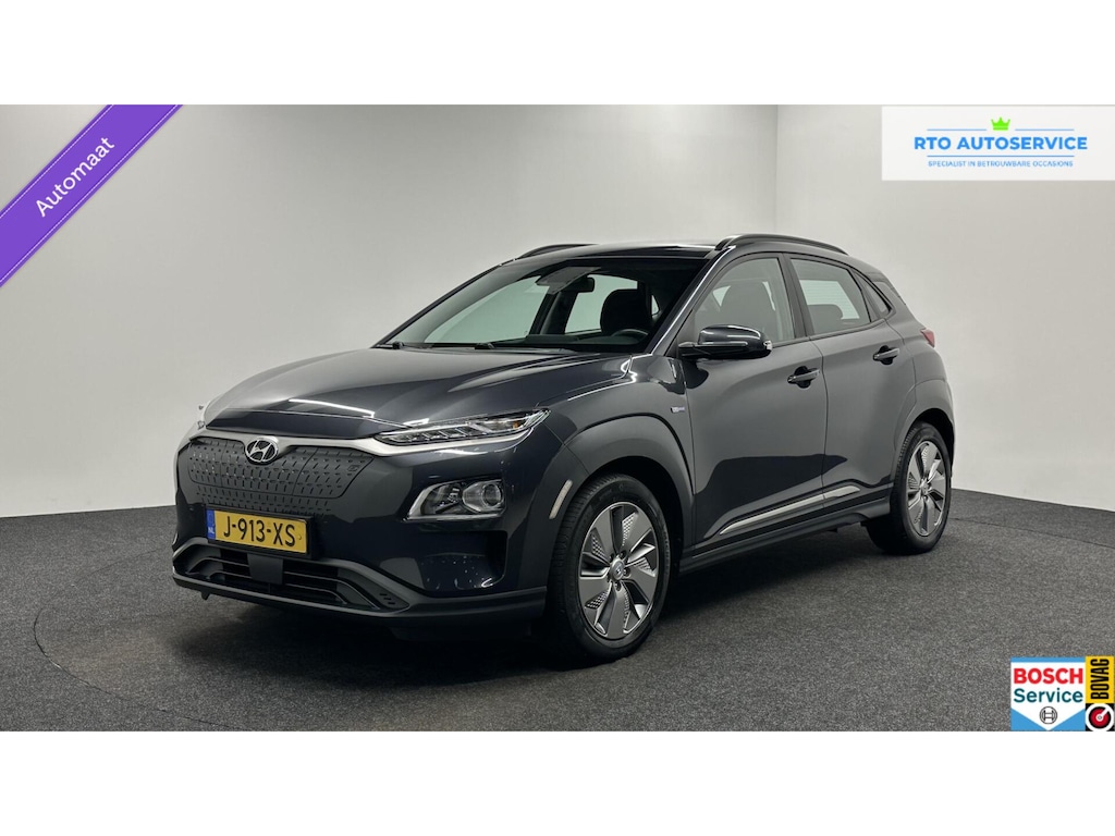 Hyundai Kona Electric EV Comfort 64 kWh 3 Fase Warmtepomp CAMERA CARPLAY NAVI ECC ADAPTIEF CRUISE.