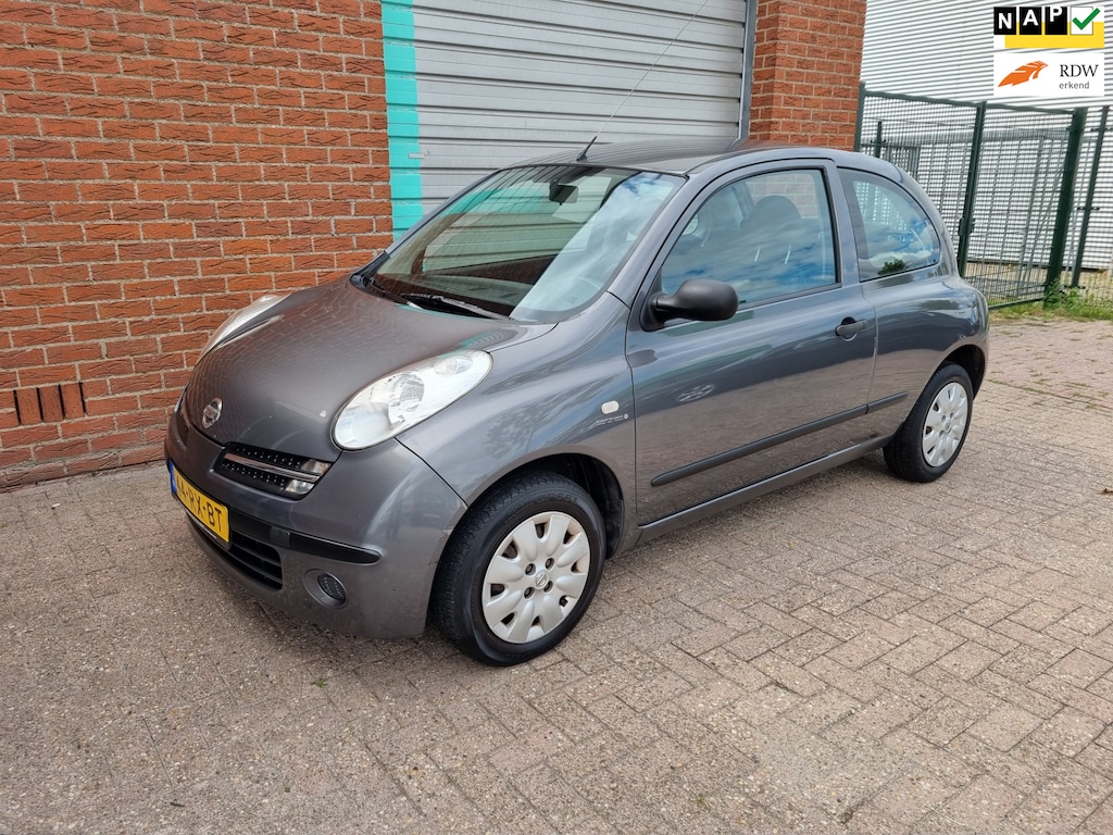 Nissan Micra 1.2 Visia 3-Drs Airco! Bj:2005 NAP!