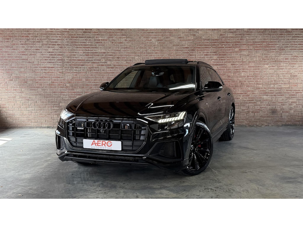 Audi Q8 60 TFSI e quattro Pro Line S Competition PHEV / HUD / Trekhaak / Pano / B&O/  360 camera / Matrix-Led /Memory / Stoelverwarming V+A / Zonwering