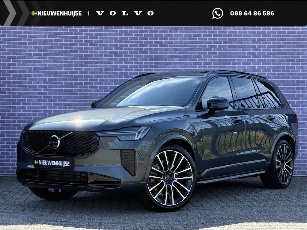 Volvo XC90 2.0 T8 Plug-in hybrid AWD Ultra Dark Exec. Ed. | Adaptieve Cruise Control | Elektr. schuif-\-kanteldak | 360 Camera | Luchtvering | Bowers & Wilkins Premium Audio | Extra getint glas | Gelamineerde ramen | Geventileerde voorstoelen | Stoelverwarming | Stoelmassage | Verwarmd stuurwiel | Google Services | Head-up display | Alcantara hemelbekleding | 22" Lichtmetalen velgen |