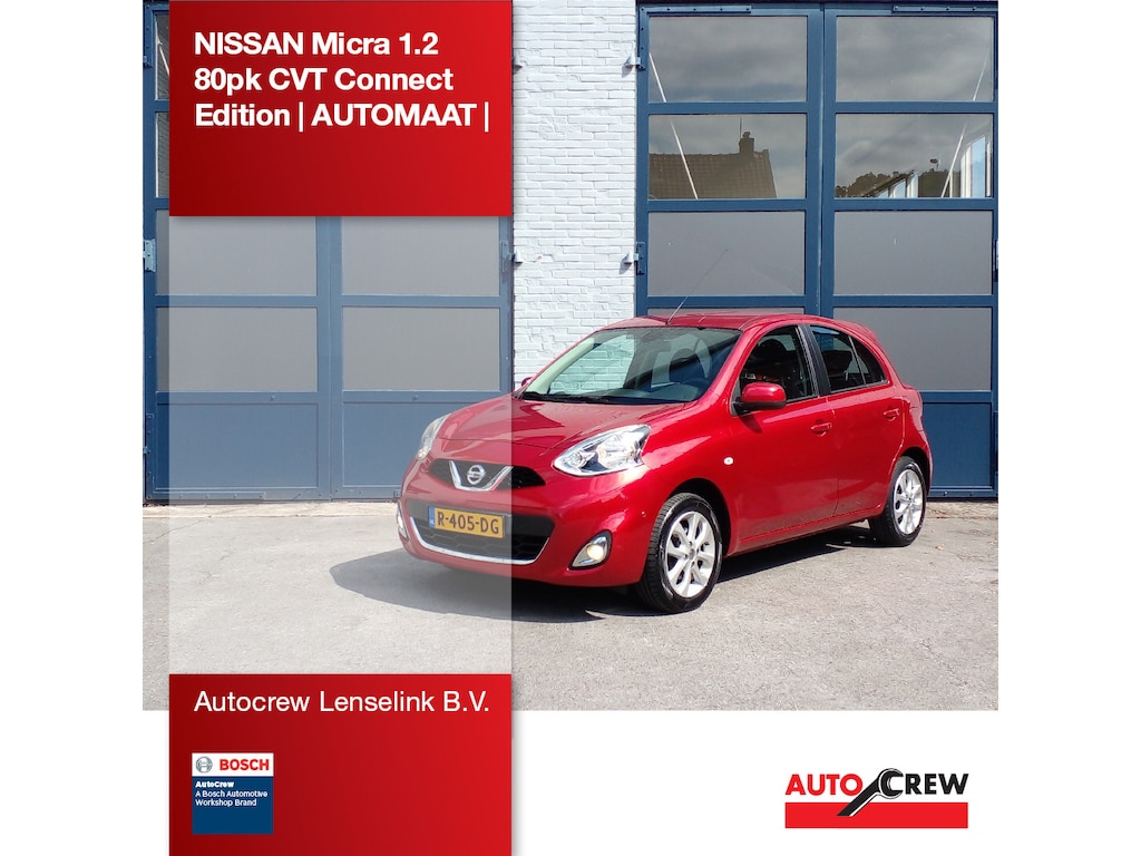 Nissan Micra 1.2 80pk CVT Connect Edition | AUTOMAAT |