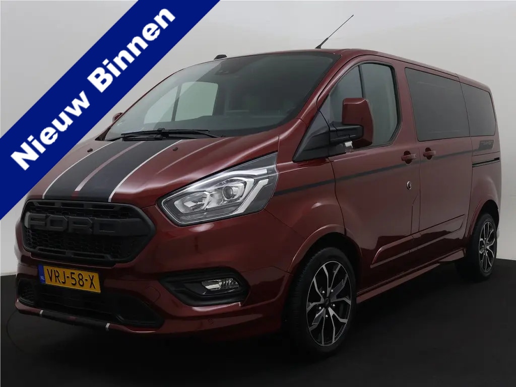 Ford Transit Custom 320 2.0 TDCI L1H1 Sport AUT. Sport | 185pk! | 5 Pers. | Winterpakket | Navi | Clima | Trehaak | PDC |  08-2022 56.854 KM