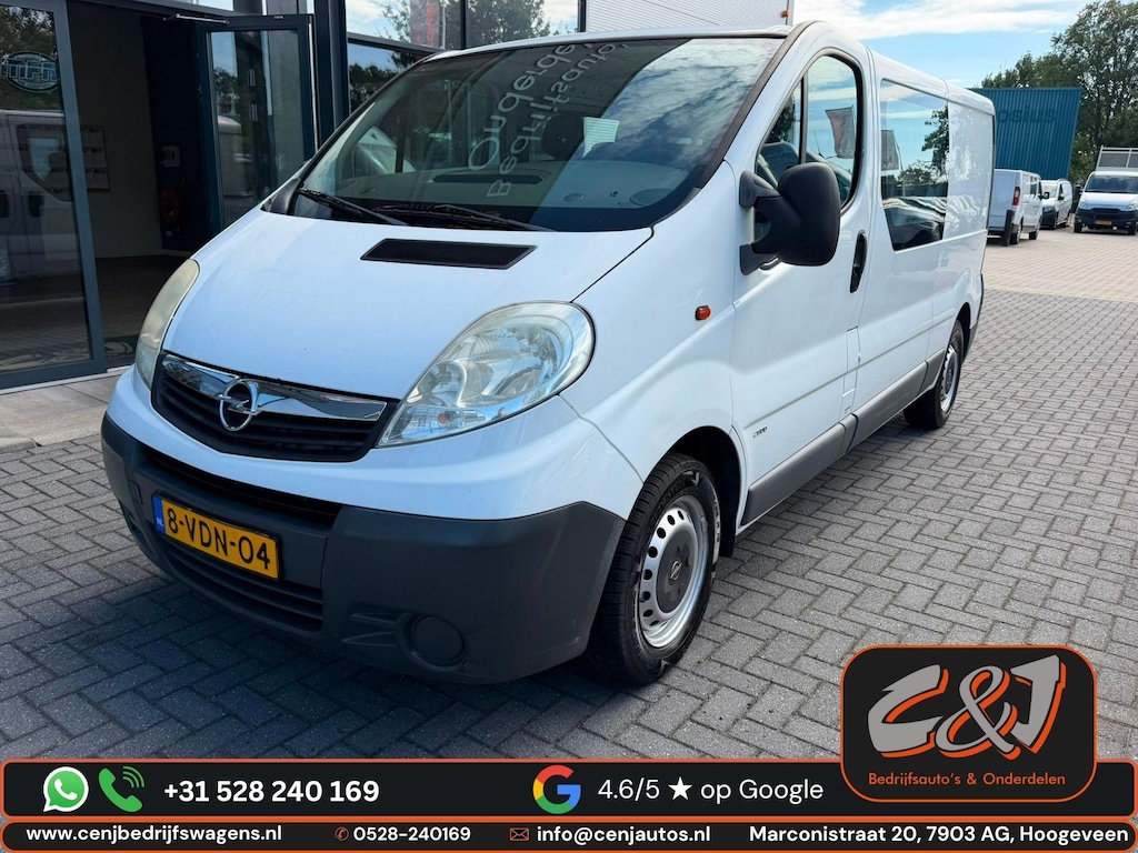 Opel Vivaro 2.0 CDTI L2H1 DC koppeling problemen l airco l nette staat l 173dkm l btw