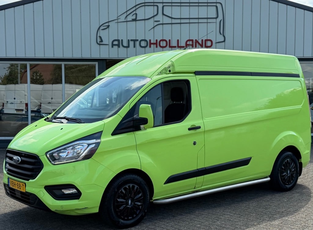 Ford Transit Custom 2.0 TDCI 96KW 131PK L2H2 AUTOMAAT EURO 6 AIRCO/ CAMERA/ TREKHAAK/ 100% DEALERONDERHOUDEN