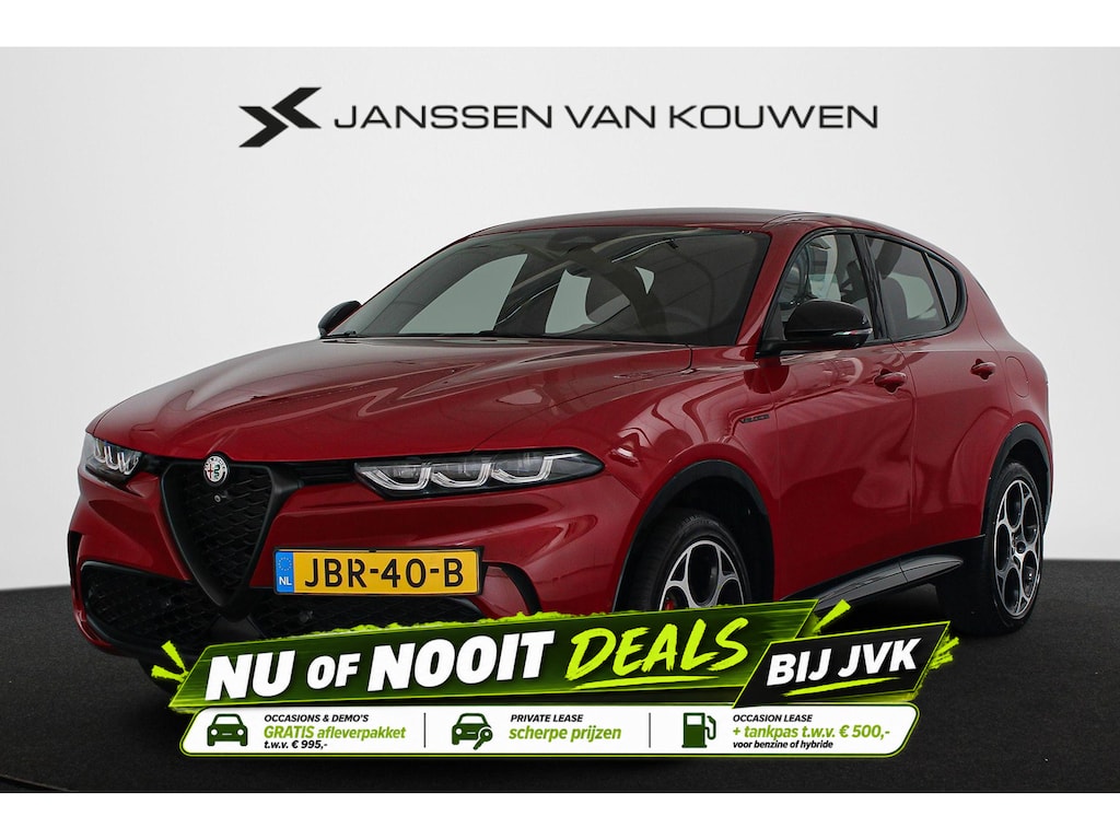 Alfa Romeo Tonale 1.3T PHEV Veloce Technologie Pakket Stoelverwarming & Ventilatie Leder