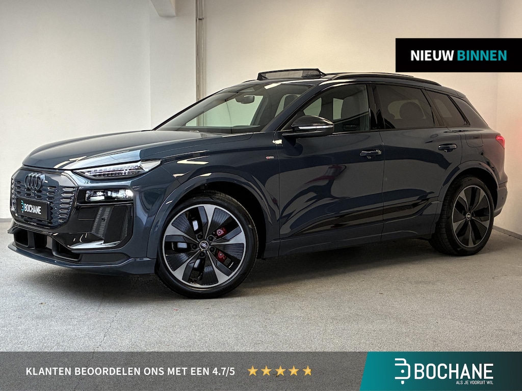 Audi Q6 e-tron Launch edition 83 kWh | TREKHAAK | SOH 98% | PANO | LUCHTVERING | MATRIX | B&O |