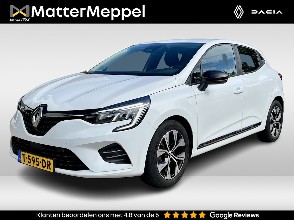 Renault Clio 1.0 TCe 90 Evolution | Lichtmetaal | Parkeersensoren | Dodehoek | Navigatie | Airco | Cruise Control | Chrome Pakket | Elektrische Ramen | Getint Glas | NL Auto | BTW Auto | Apple CarPlay/Android Auto