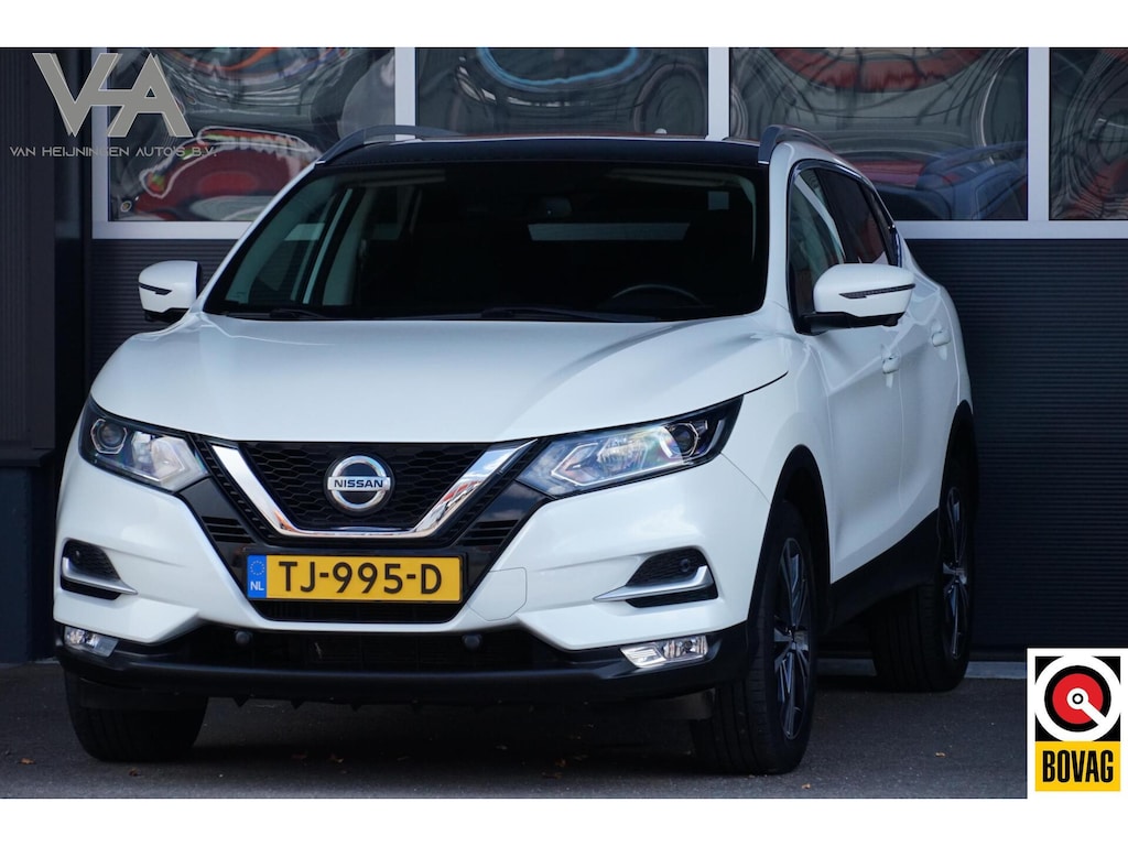 Nissan Qashqai 1.2 N-Connecta, NL, pano, 360 cam. keyless, clima