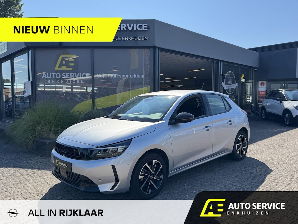 Opel Corsa 1.2 Turbo GS Incl. garantie-rijklaar | Prachtige GS line | ALS NIEUW | Camera | LMV | Full LED | Airco | Parkeersensoren | Draadloos Carplay en Android auto!
