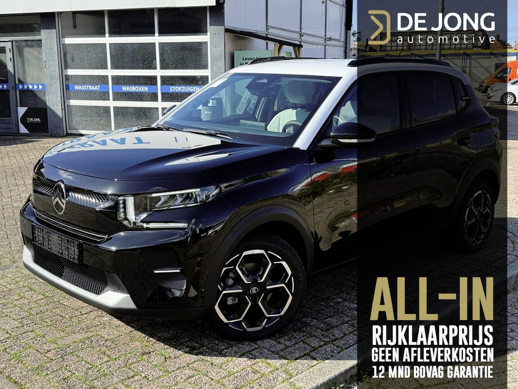Citroën C3 1.2 Hybrid 110pk Max ALL-INRIJKLAARPRIJS/Navi/Camera/Duo-Tone/Lichtmetalen velgen