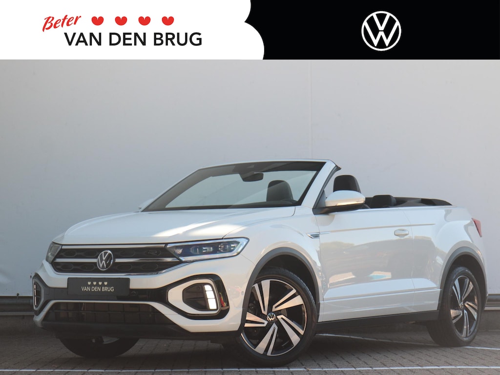 Volkswagen T-Roc Cabrio R-line | Stoel & Stuurverwarming | Adaptive Cruise Control | Camera | Side Assist | App-Connect | Navigatie |