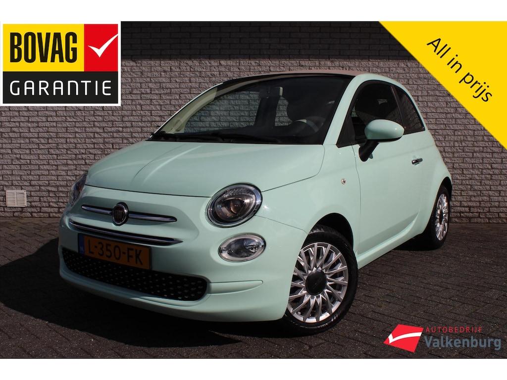 Fiat 500C 1.0 70pk Hybrid Launch Edition | Cabriolet | Cruise | NAVI | LMV 15'' | Climatronic
