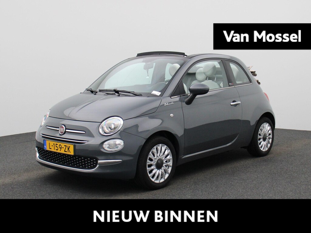 Fiat 500C 1.0 Hybrid Dolcevita | Apple Carplay / Android Auto | Airconditioning | Cruise Control | Lichtmetalen Velgen |