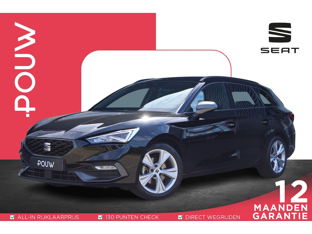 SEAT Leon Sportstourer 1.5 TSI 150pk FR Business Intense | All Season Banden | Elekt. Achterklep | Stoel/Stuurverwarming | Keyless Entry