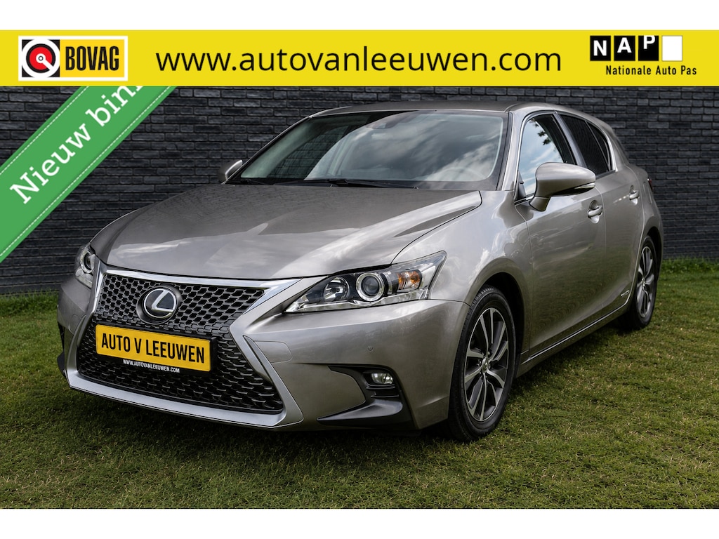 Lexus CT 200h Luxury Line Hybrid NAVI/CAMERA/STOELVW/LEDER/ETC.!
