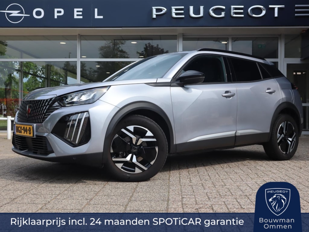 Peugeot 2008 SUV Allure PureTech 100pk H6, Rijklaarprijs, Navigatie Keyless Entry Sensoren voor en achter