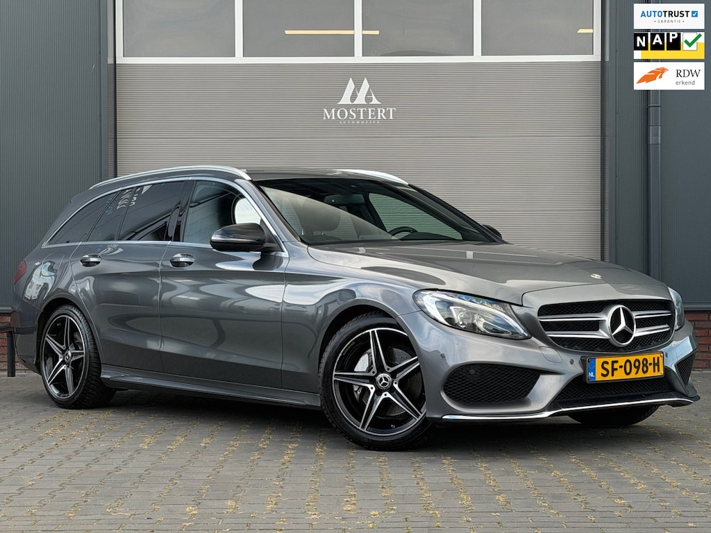 Mercedes-Benz C-klasse Estate 180 CDI Sport Edition Premium Plus|2018|NAP|Automaat|Trekhaak|Stoelverw.|Camera|Dode hoek|18" LMV