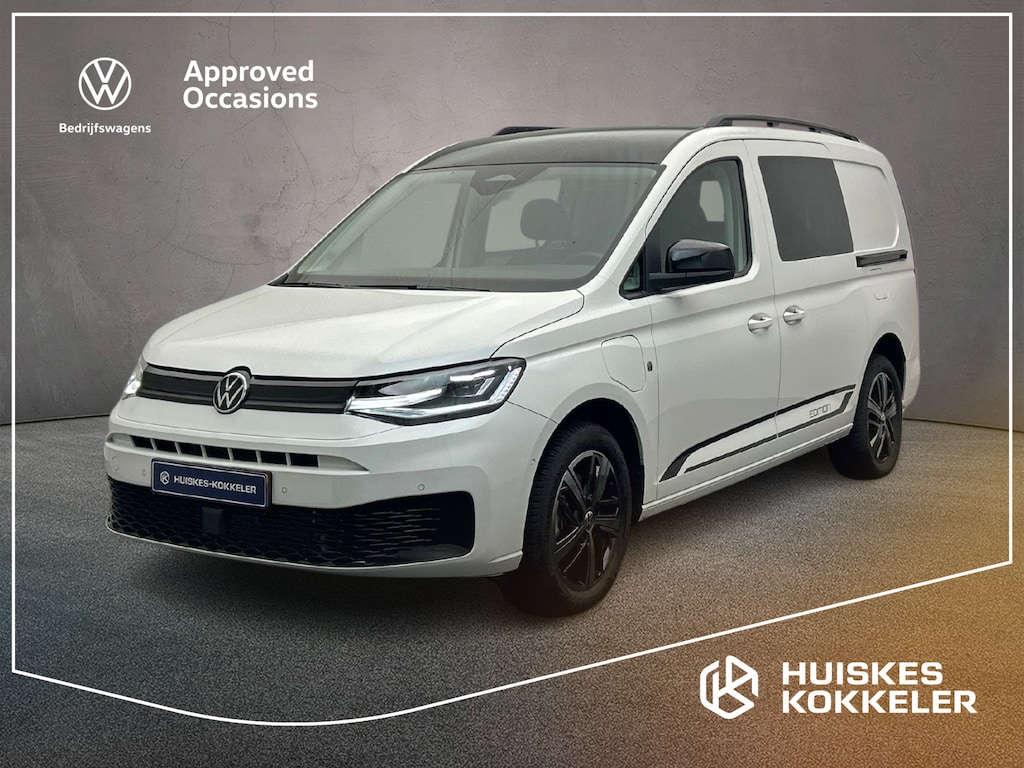 Volkswagen Caddy Maxi Cargo Flexible 1.5 TSI eHybrid Limited Edition | 9k DEMO-VOORDEEL | 5-zitplaatsen | Full Options | Trekhaak | Ergo-stoelen | Assistentiepakket | WinterpakketPlus | Dyn-LED koplampen |